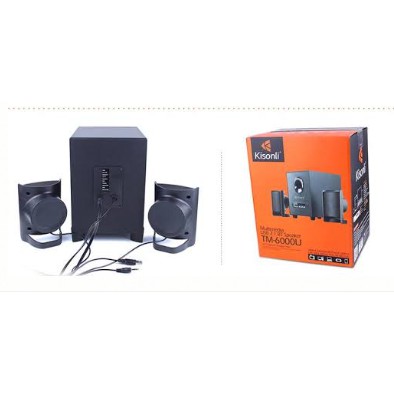 KISONLI TM-6000U  SPEAKER 2.1 MULTIMEDIA ACTIVE SUBWOOFER