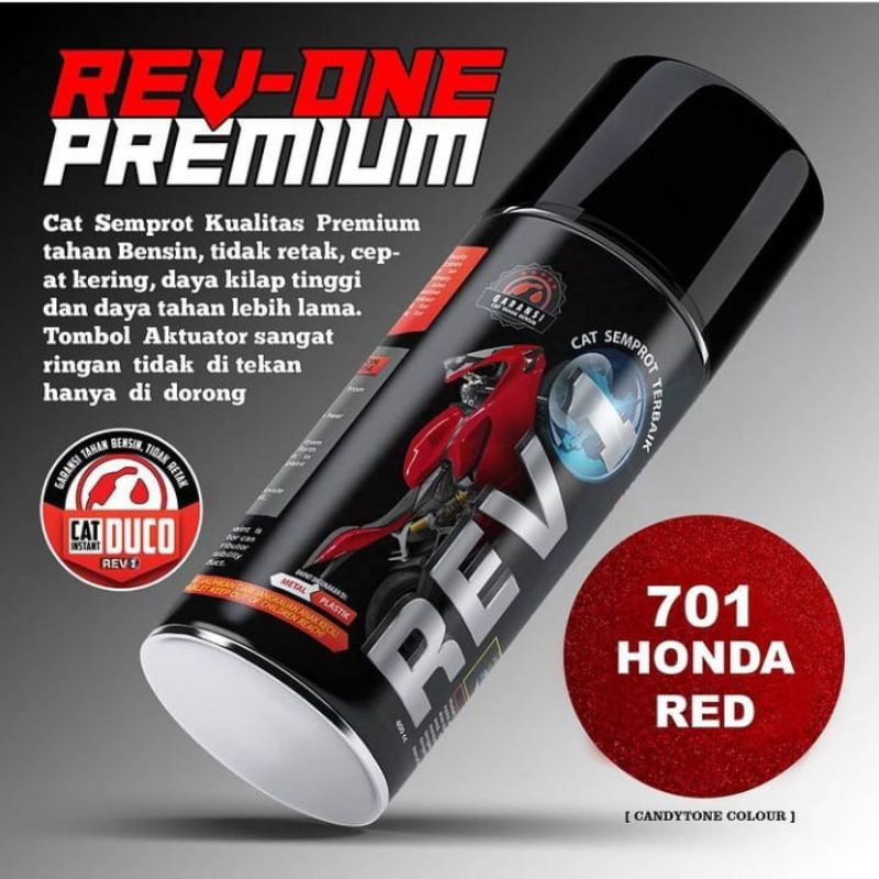CAT SEMPROT REV 1 HONDA RED/ 701 MURAH