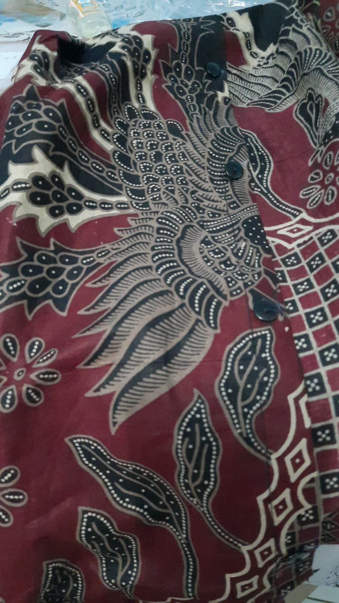 Diskon Bswart Batik Hrb026 Kenongo Hem Pendek Padi Pekalongan M L Xl Batik Pria Murah Modern Grosir