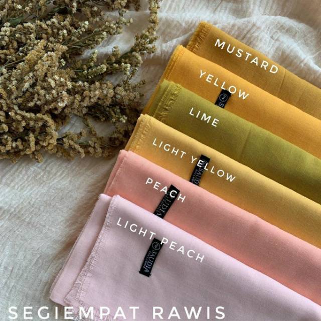 TERMURAH JILBAB SEGIEMPAT SAUDIA RAWIS PART 2 (1KG MUAT 12PCS)