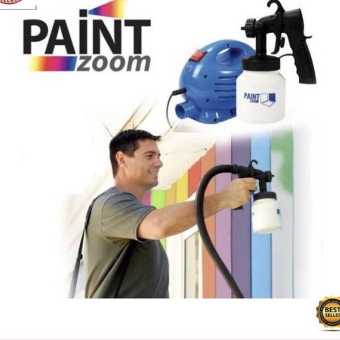 Alat Bantu Semprot Cat Elektrik Paint Zoom Spray Gun Electric Ori