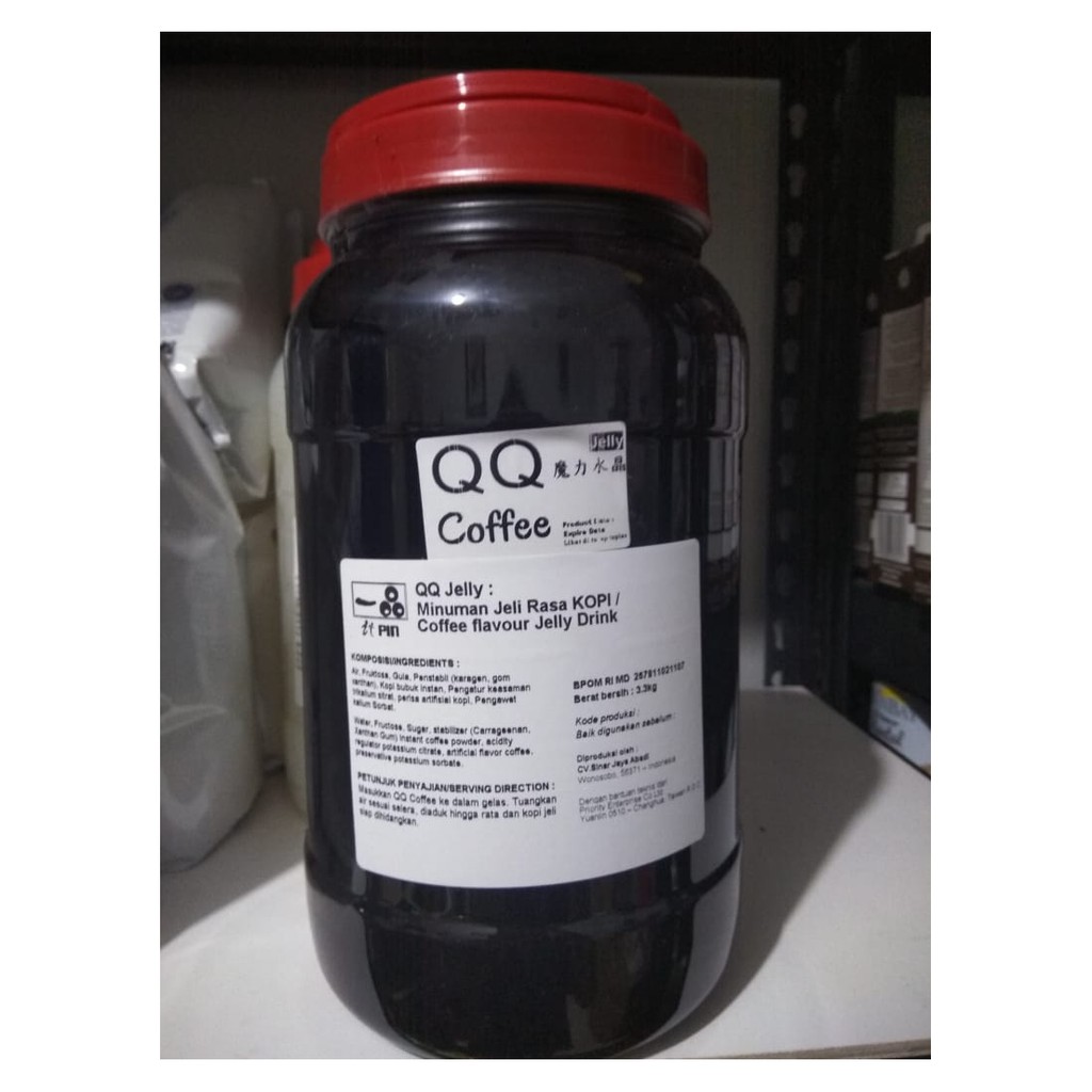 

COFFEE JELLY Topping Minuman 3.3 kg