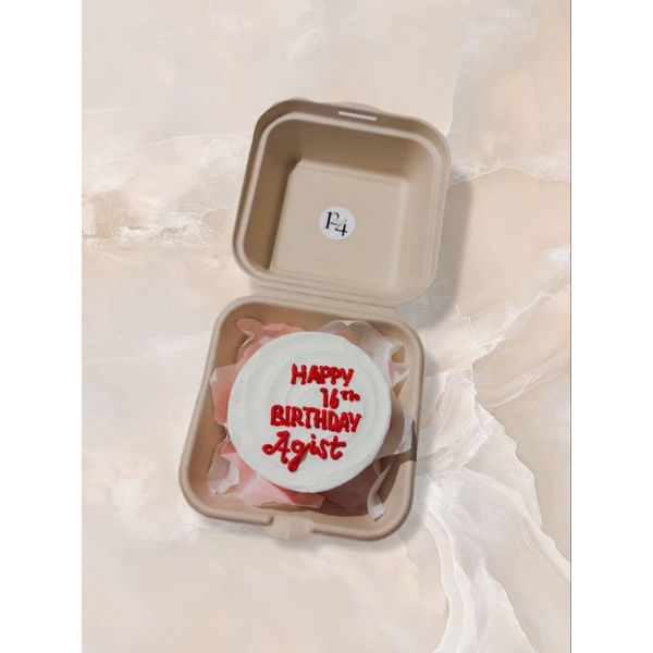 cake box / bento cake / korean cake