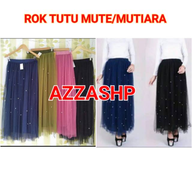 BISA COD/ ROK TUTU MUTE DEWASA/ ROK TUTU MUTIARA DEWASA