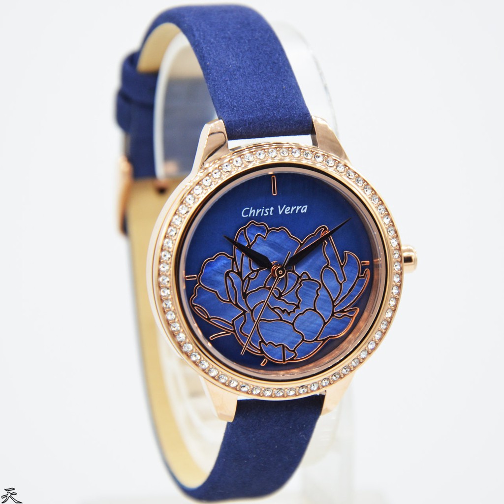 Jam Tangan Wanita ORIGINAL Christ Verra 71617L - 25 BLU