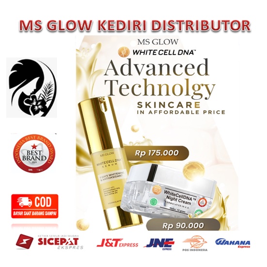 WHITE CELL DNA MS GLOW / WHITE CELL DNA SERUM / WHITE CELL DNA NIGHT CREAM / WHITE CELL DNA SERUM MS