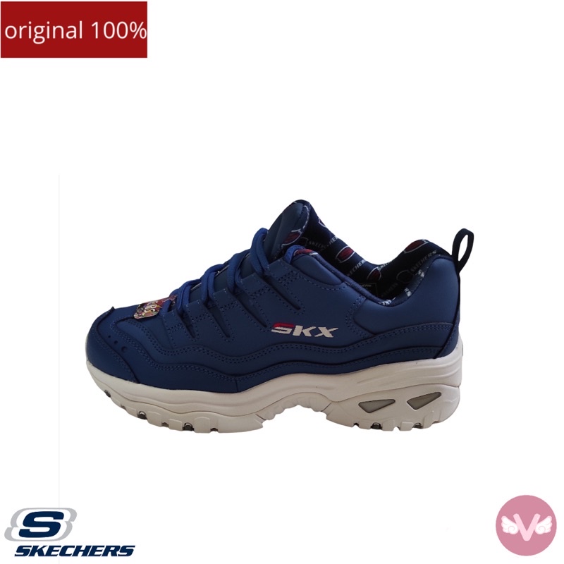 Skechers Skx Sepatu Sport wanita Blue Navy / Sepatu skechers skx wanita / Sepatu Biru wanita / Sepat