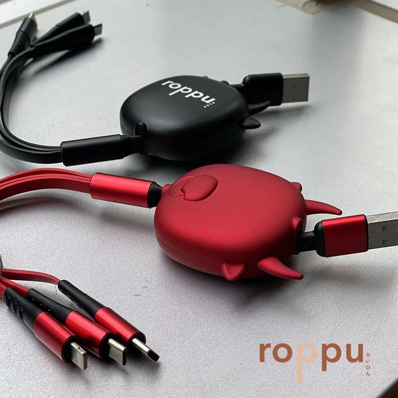 Roppu Kabel Data Charger Micro Usb Type c Iphone