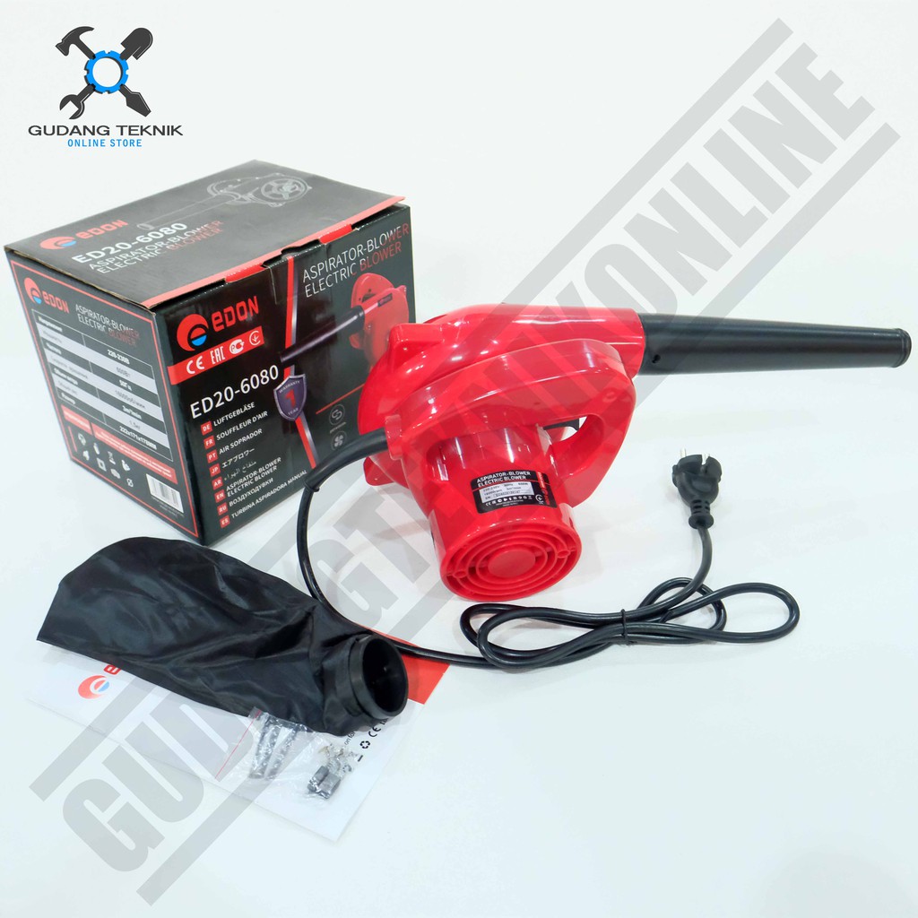 Mesin Hand Blower Edon ED20-6080 - Mesin Blower Tangan Blower Angin Edon Electric Blower