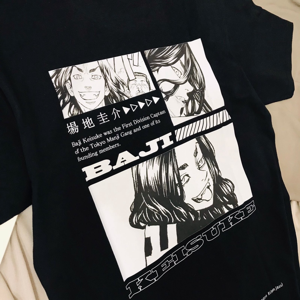 Tshirt Keisuke Baji Anime Manga Tokyo Revengers Premium Unisex