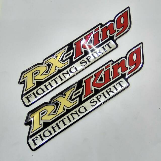 Emblem RX king sepasang