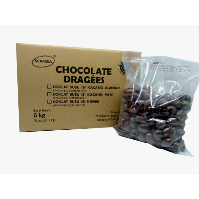 

cokelat scandia isi kismis kemasan 500 gram