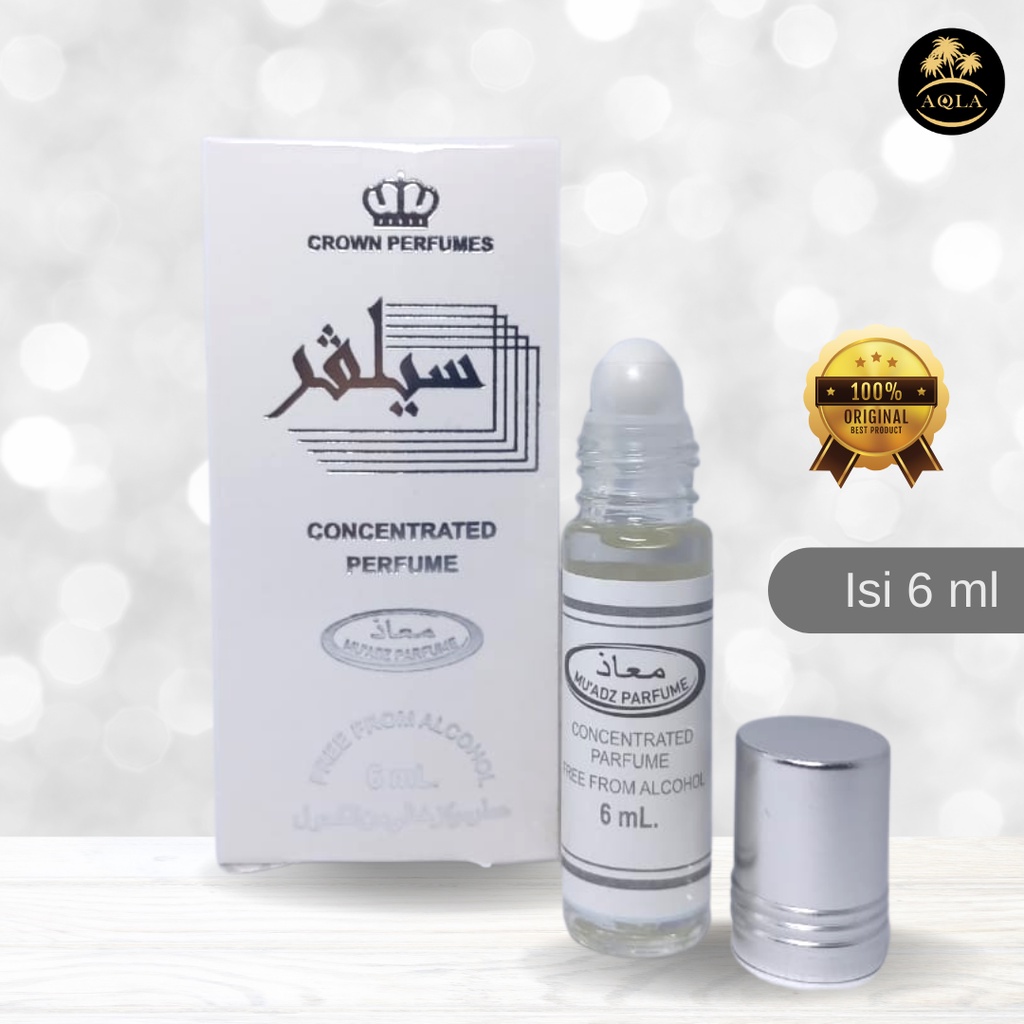 PARFUM MINYAK WANGI SILVER SULTAN LOVELY 6ML MUADZ PARFUME