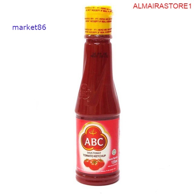 

Saus Tomat ABC Botol 135 ML - WFB .