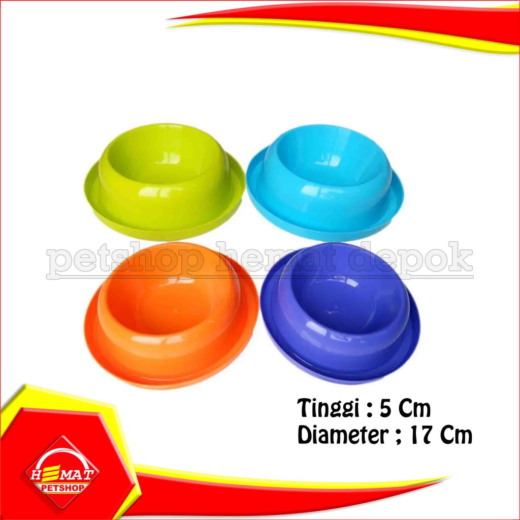 Tempat Makan hewan Single Anti semut Anjing Kucing Pet Bowl cat dog