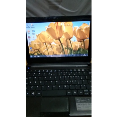 notebook second good segelan acer aspire one intel atom d270