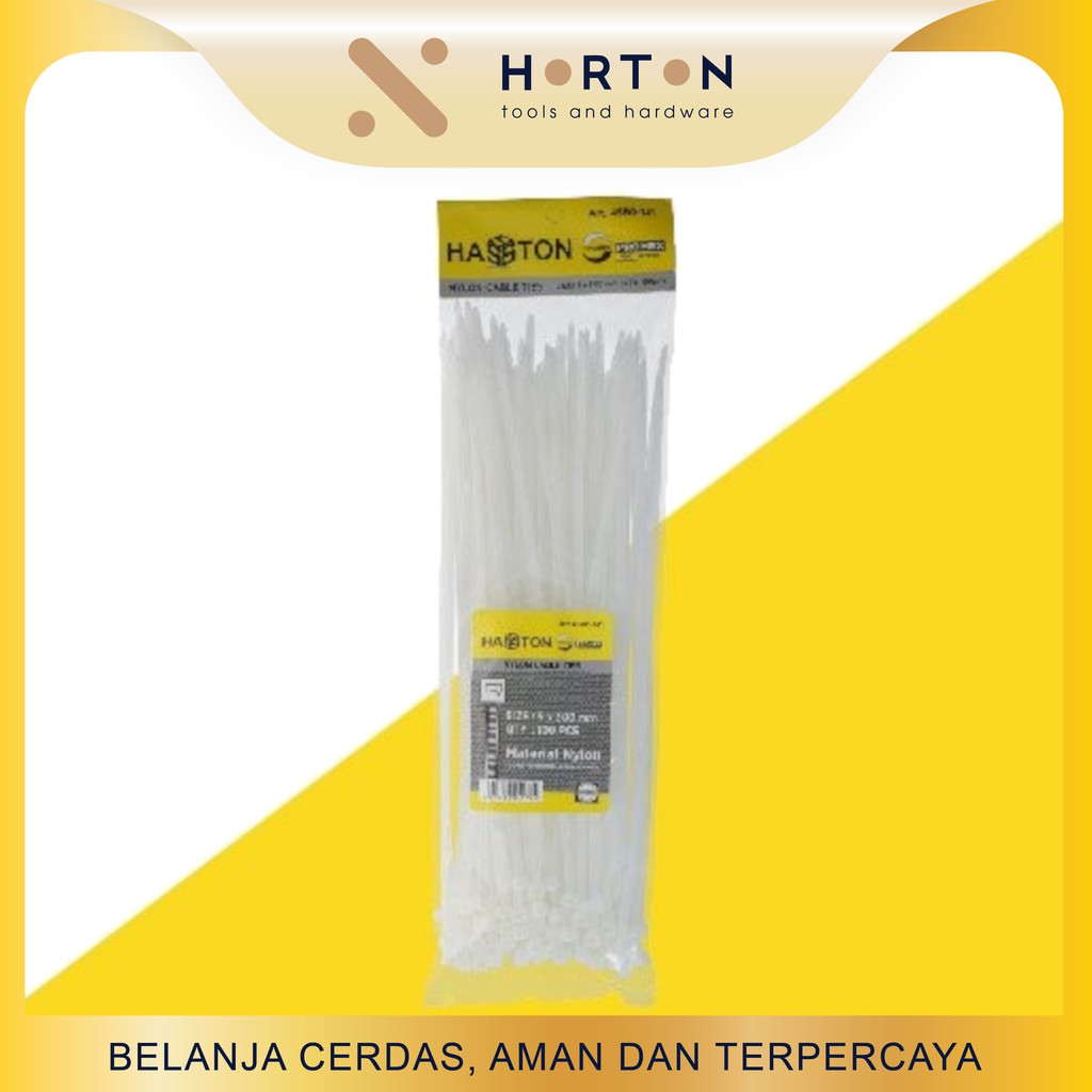 HASSTON PROHEX Kabel Ties 7.6 x 500mm / Nylon Cable Ties 7.6 x 500mm
