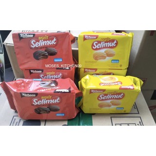 Jual BISKUIT BISVIT SELIMUT KEJU/COKLAT47,5G/BISKUIT NABATI SELIMUT ...