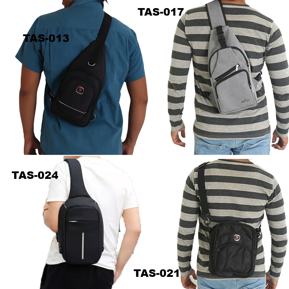 Tas Slempang Polo 3 warna  Slempang pria