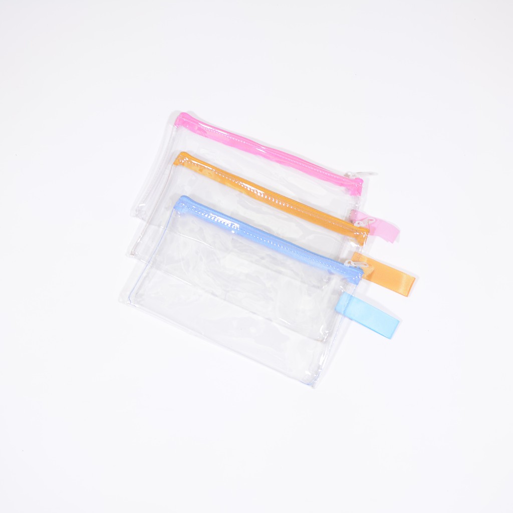 

Tempat Pensil Transparan/ Dompet Transparan