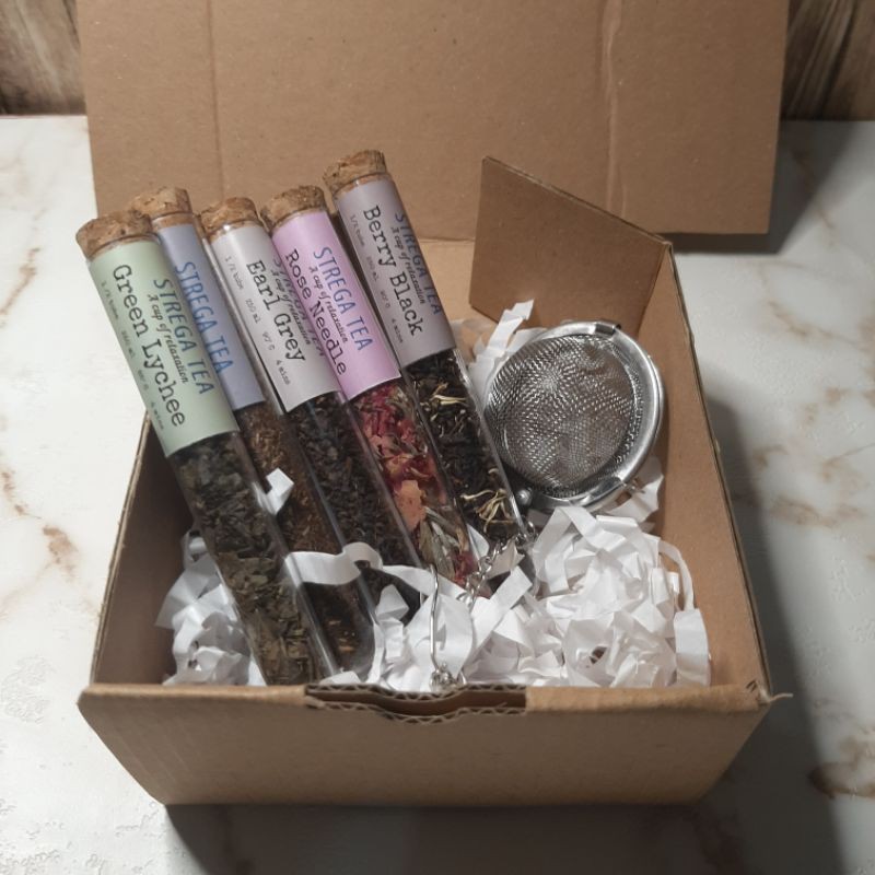 

Tea Tisane Cocoa in a Tube - Teh Tisane Herbal Cokelat Isian Hampers dalam Tabung - Souvenir Hadiah