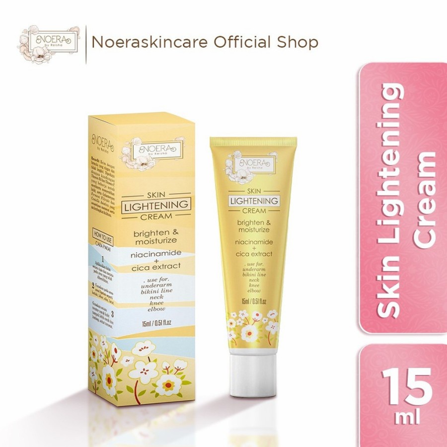 Noera Skin Lightening Cream - Armpit Cream Pemutih Lipatan Pemutih Ketiak Pemutih Selangkangan BPOM - Official Asli Grosir Murah 100%l