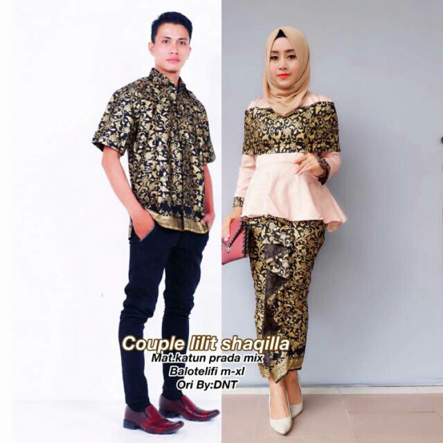 Grosir Termurah! Batik Sarimbit / Batik Couple / Kode “couple Saqila” XkdNpjuQBjama