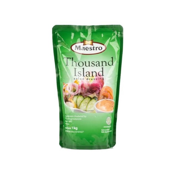 Mayonais / Mayonaise Thousand Island Maestro Salad Dressing 1kg