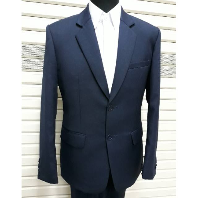 Jas pria biru dongker