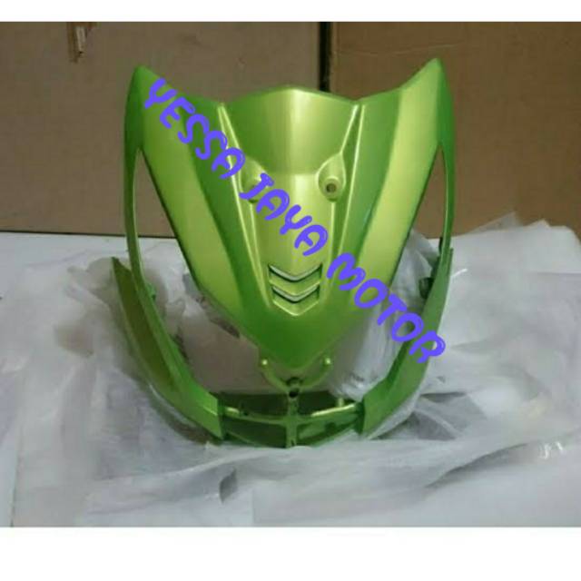 Tameng depan honda beat fi 2014 hijau