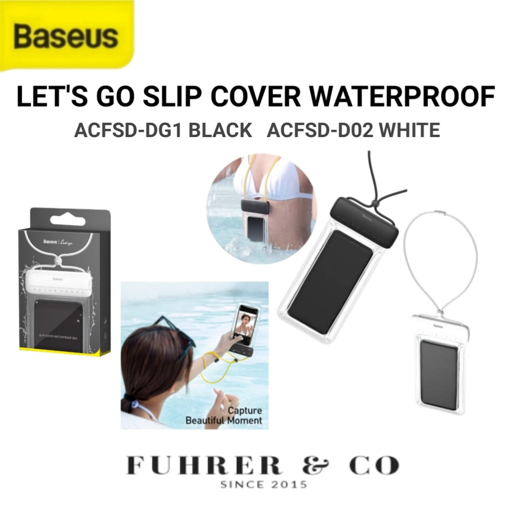 BASEUS USams Waterproof BAG Case HandPhone Anti Air Slip Cover ORIGINAL