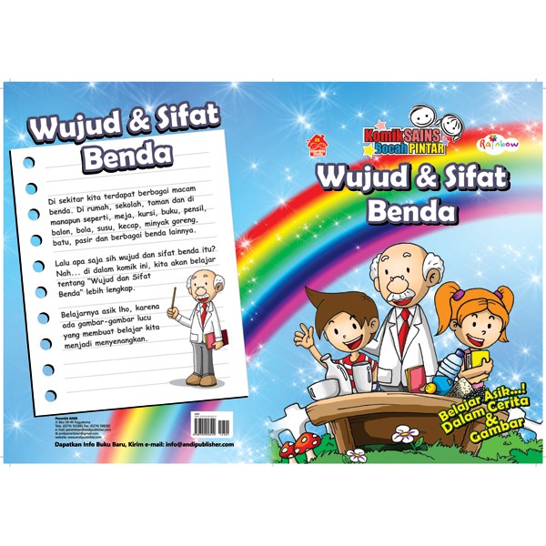 Komik Sains Bocah Pintar: Wujud Dan Sifat Benda