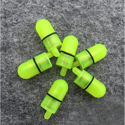 Gmarty Lampu LED Bell Pendeteksi Ikan untuk Kail Pancing 10 PCS - Q0142 - Green