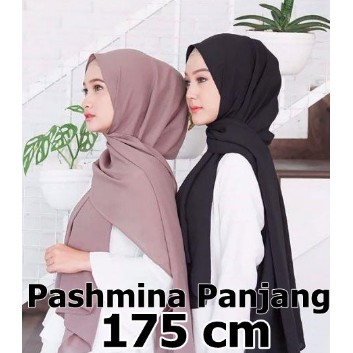 Pashmina Diamond Panjang 175 x 75 / Pashmina Sabyan Jumbo 175 cm
