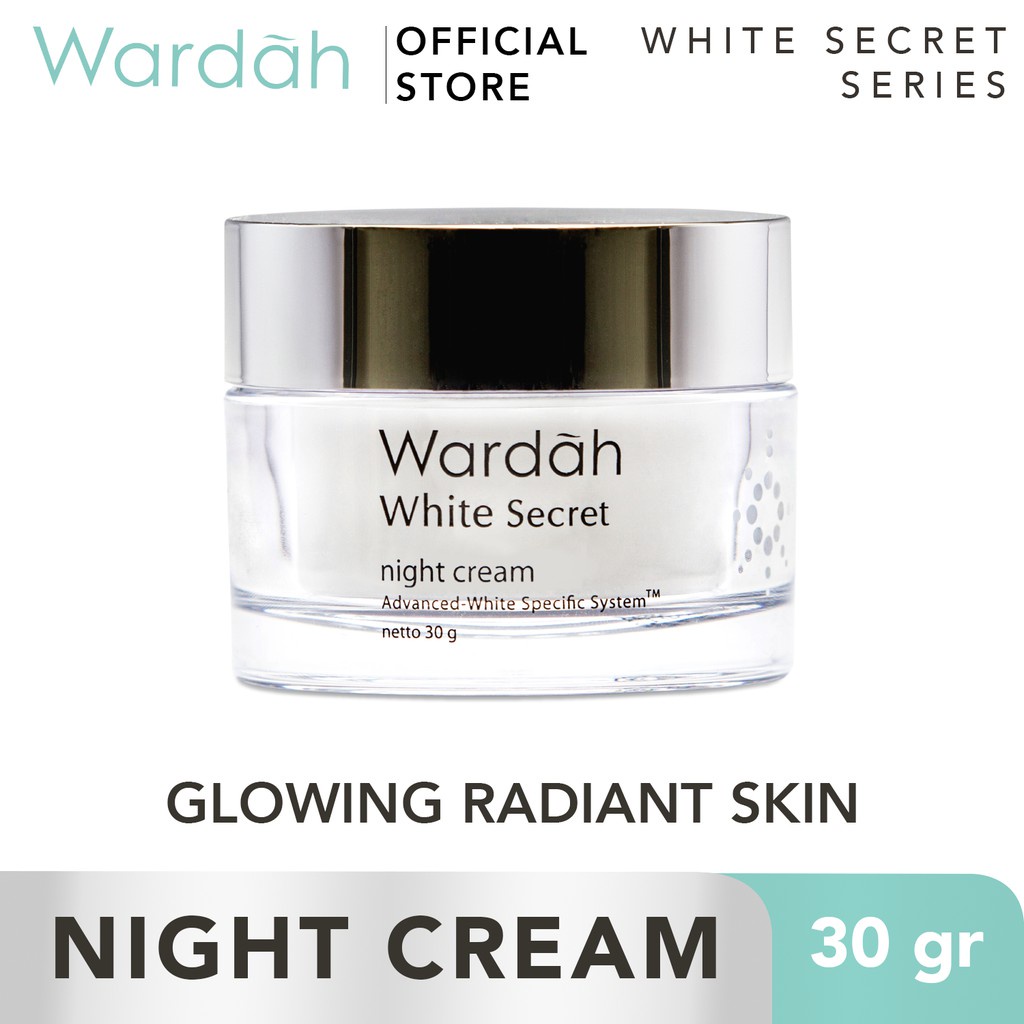 Wardah White Secret Cream 30gr All varian ORIGINAL-BPOM