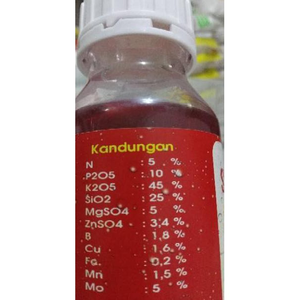 Seda4ng Diskon|250 ml Pupuk Padi Anti Roboh / Pupuk Penguat Batang Tanaman / Kalium silika / K-sil 7