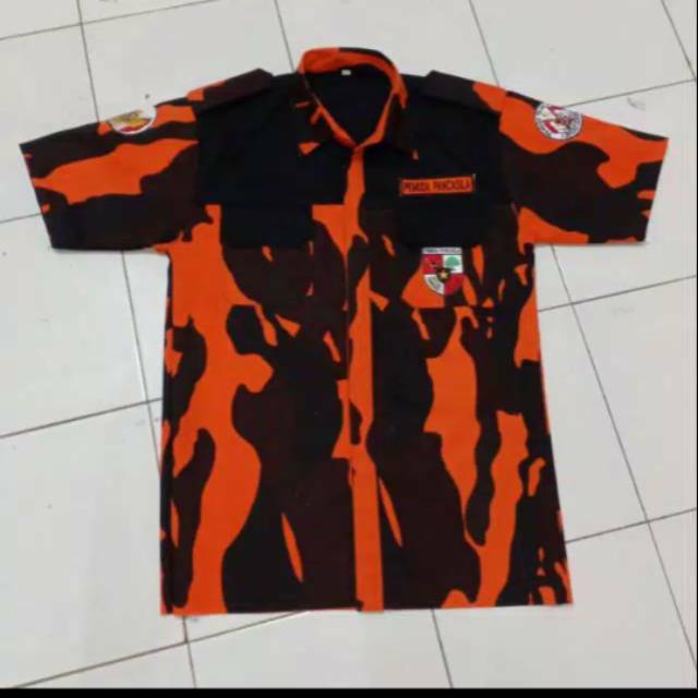 BAJU KAMEJA PEMUDA PANCASILA-KAMEJA KOMBINASI PP-BAJU KOTI PP-KAMEJAPP