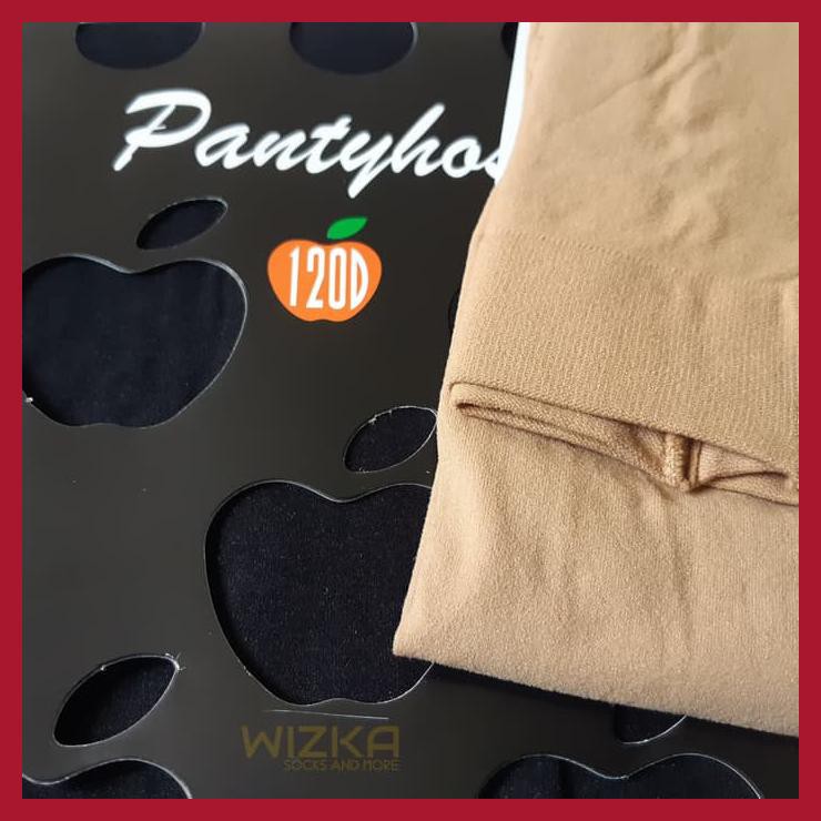 STOCKING PANTYHOSE APPLE STOKING APPLE TEBAL 120 DENIER STOKING APEL - ABU-ABU