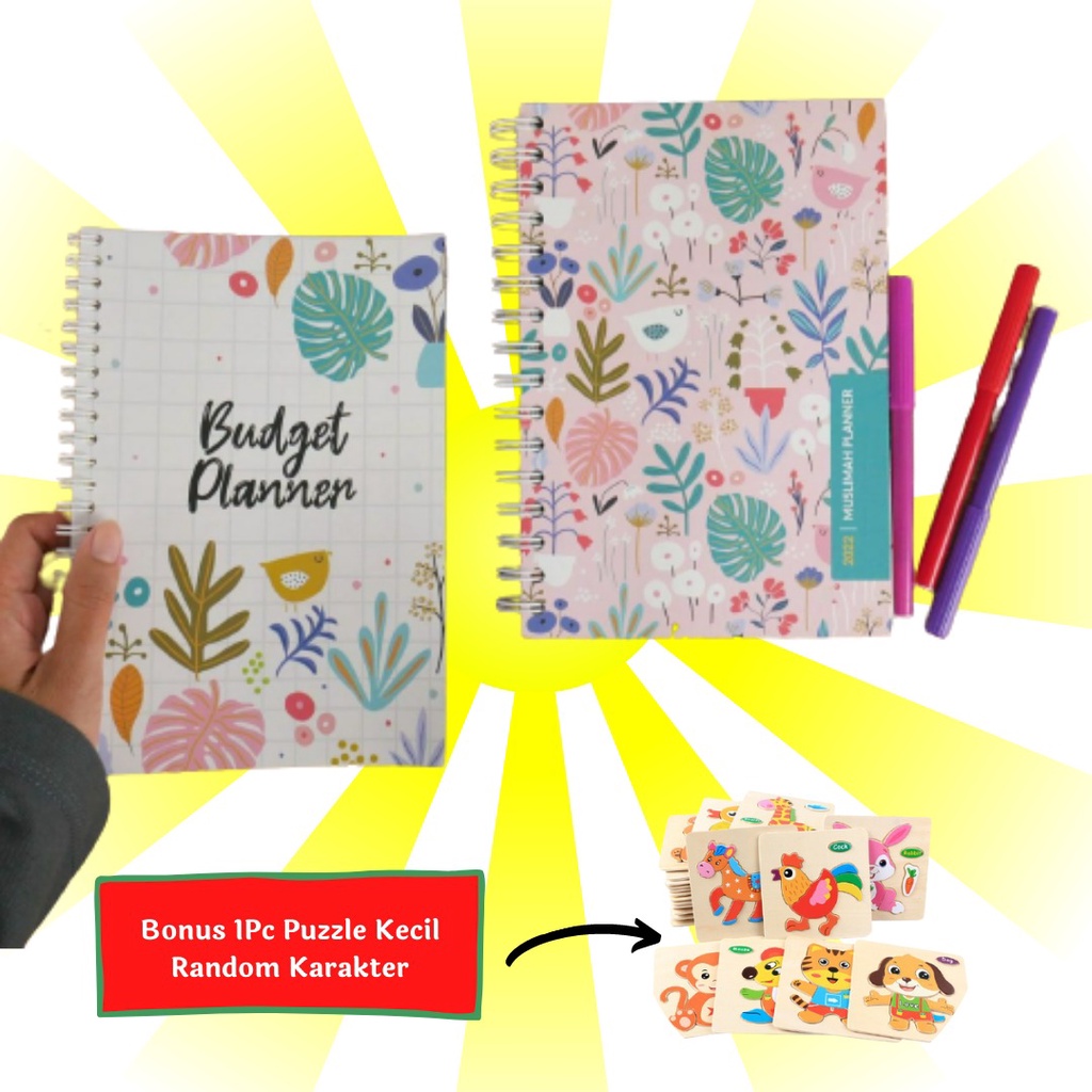 Muslimah Planner 2022 ziyad / Buku Agenda Muslim / Buku Harian Remaja Muslim / Buku Remaja / Diary