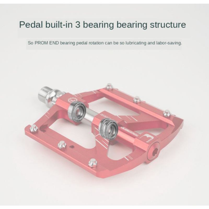 Promend PD-M88 Pedal Bearing Tapak Lebar Pedal Sepeda