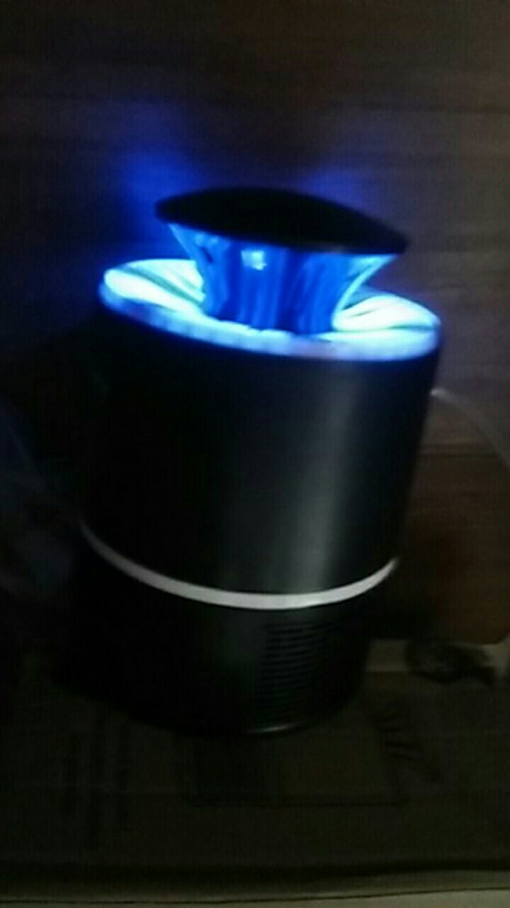 Perangkap Nyamuk Jebakan Lalat Kipas Lampu Led Uv Ultraviolet Elektrik
