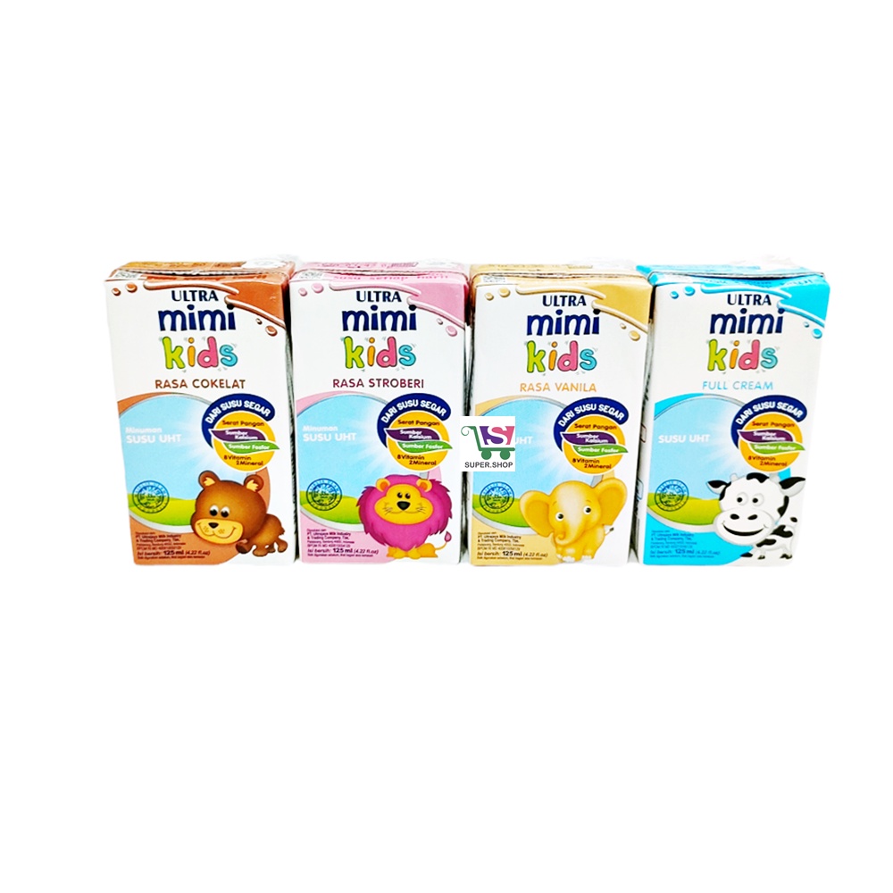 Susu Ultra Mimi Kids UHT 125 ML