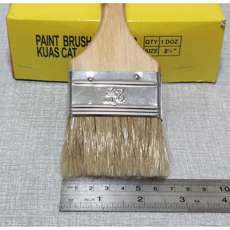 Kuas Cat 2,5 Inchi / Paint Brush / radiator brush