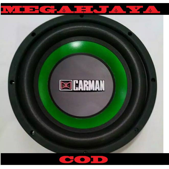 subwoofer carman 10 inch