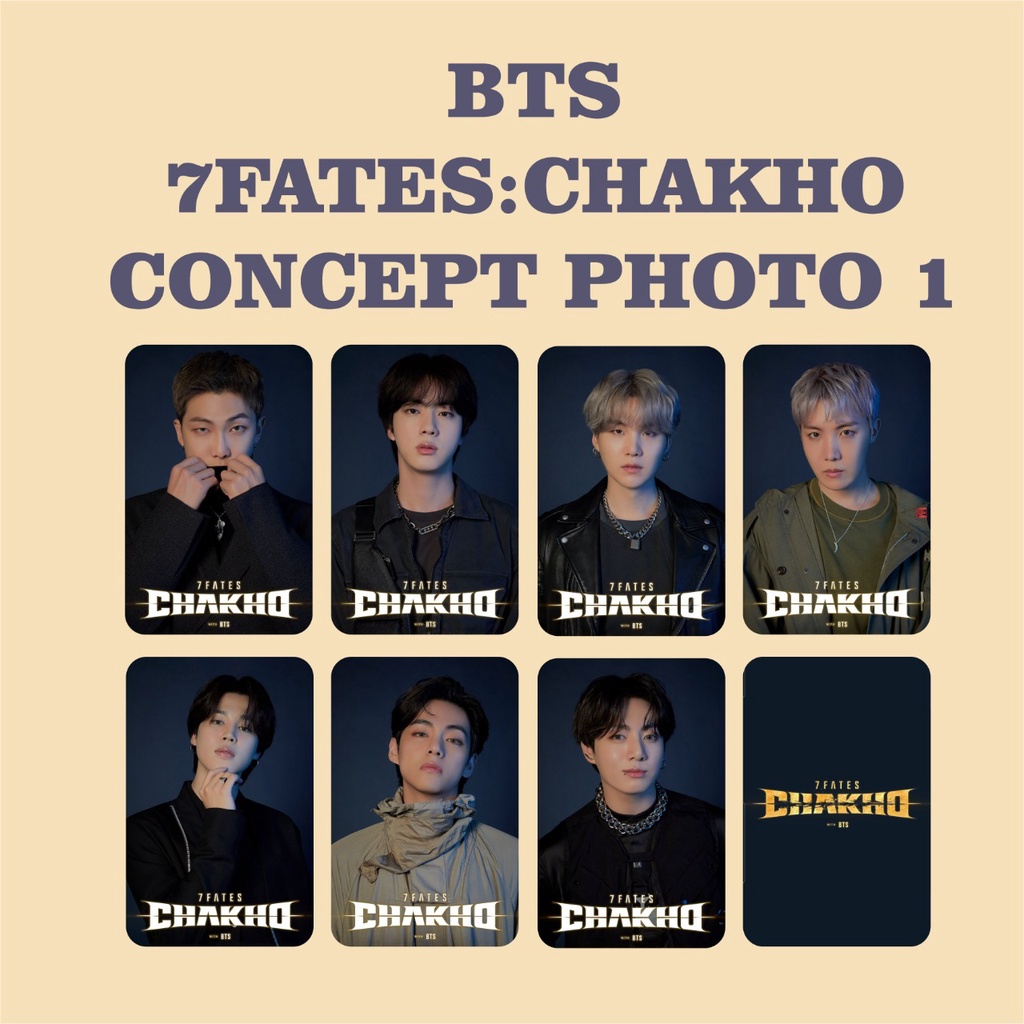 BTS 7FATES:CHAKHO CONCEPT PHOTOCARD