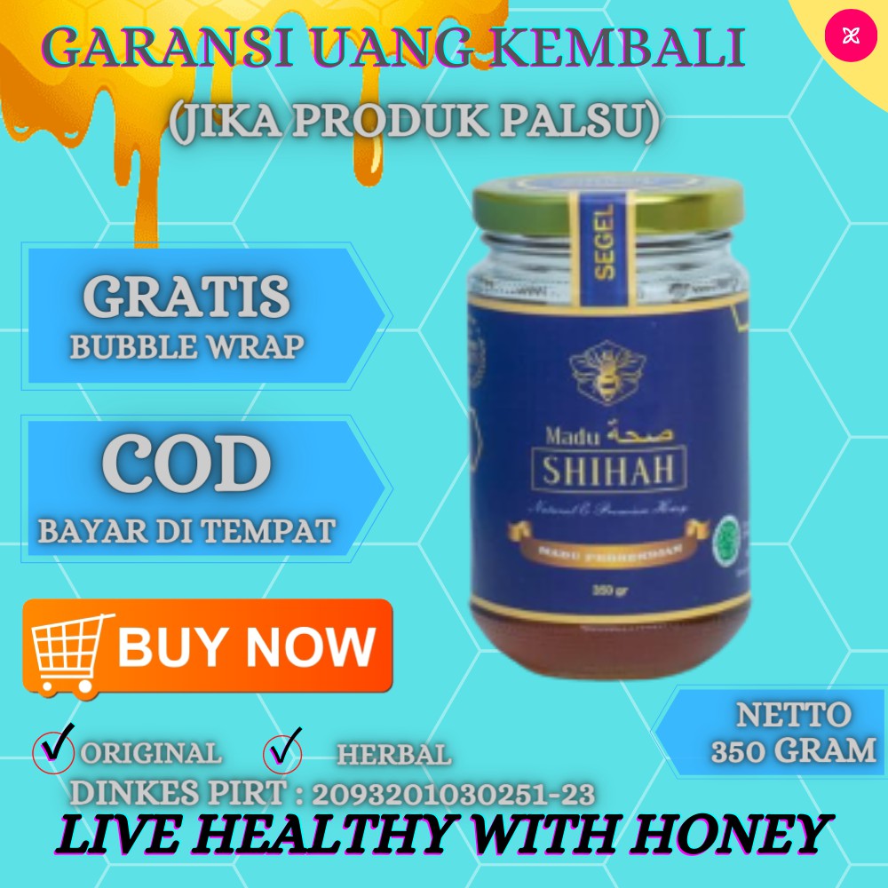 

Madu Asli Murni Herbal Suplemen Makanan Madu SHihah Persendian