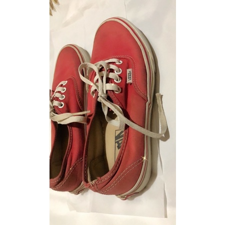Vans Authentic Red
