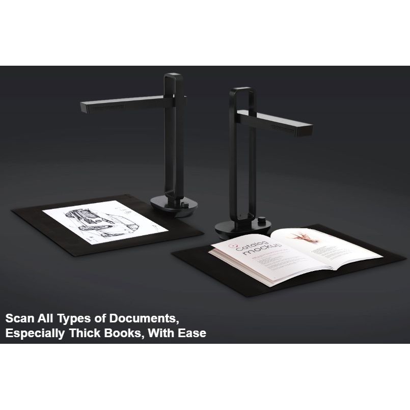 Scanner Buku CZUR AURA PRO A3 Objek 3D