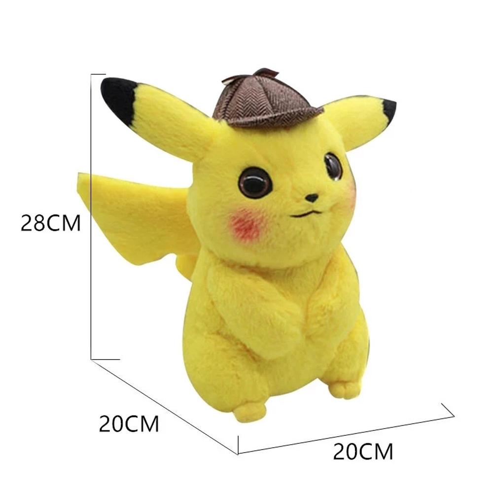 Lanfy Pikachu Mainan Mewah Hobi Untuk Anak Anime 28cm Boneka Anime Pokemon Plush Toys