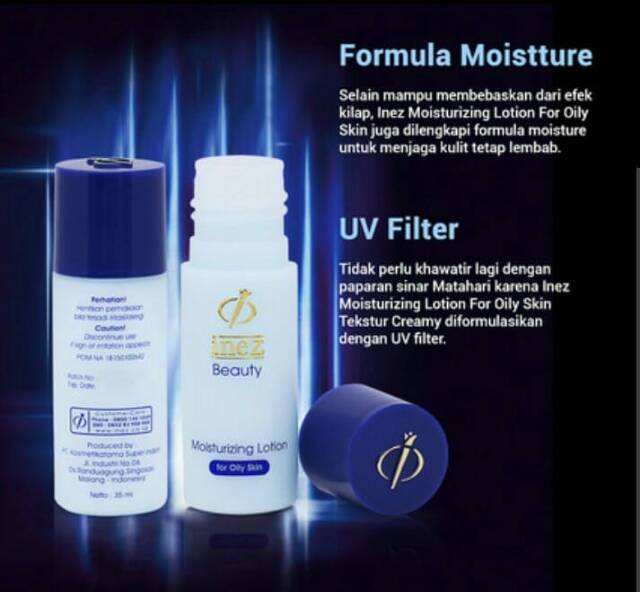 inez moisturizing lotion for oily skin